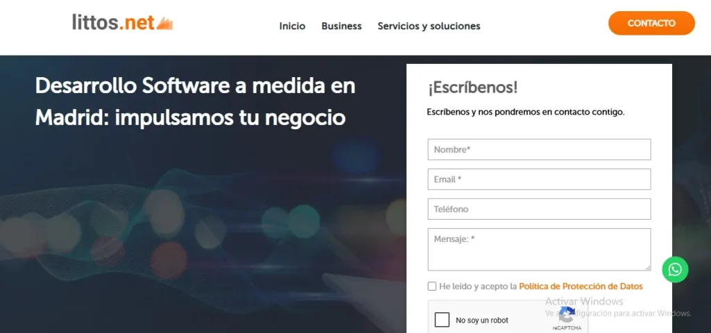 5 mejores empresas de Software a Medida en Madrid Empresa Littos